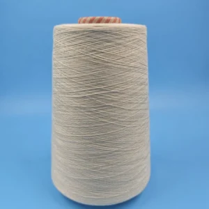 Copper Polyester Yarn Antistatic Washable Textile specific Raw Material