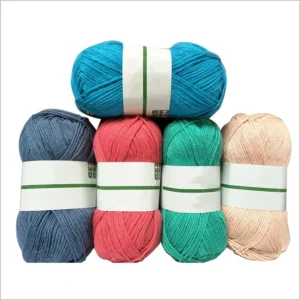 Cotton 8NM 4 Organic Crochet Yarn Handknititng Yarn 50g Balls