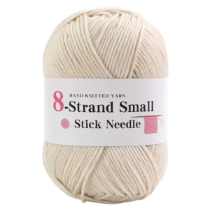 Cotton Acrylic Yarn 3mm 75g Chunky Multicolor Anti-Pilling High Tenacity Crochet Knitting Yarn for Bag Basket Hat Sweater DIY