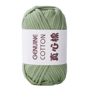 Cotton Fancy Hand Knitting Yarn 68% Cotton 32% Nylon Strong Anti static Anti Bacteria Dyed Hand Woven Diy Crochet Yarn