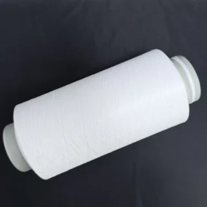 Cotton Like 100% Polyester Simulated Yarn Raw 35s SD Fake Cotton Yarn Factory Sales Circular Machine Use Knitting Weaving
