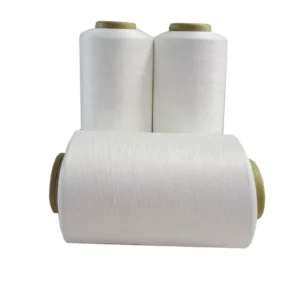 Cotton Like with Stretch 100% Polyester 32S Yarn for Knitting