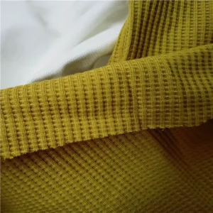 Cotton Modal Waffle Knit Fabric 47.5% Cotton 47.5% Modal 5% Elastane Knit Waffle Fabric Modal Cotton Spandex Waffle Knit Fabric