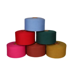Cotton Polyester Blended Yarn Recycled Yarn 50% Polyester 50% Cotton Yarn for Knitting