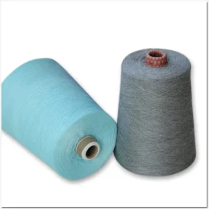 Cotton Wool Blended Yarn 26NM 60NM 2 Top Dyed Yarn for Knitting