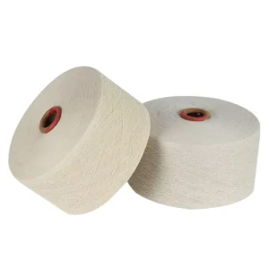 Cotton Yarn Cone T Shirt Yarn Cotton Blend Yarn Anti Odor 100% Recycled Natural Color for Weaving Ne 8 1 10 1