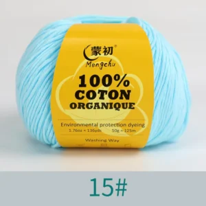 Cotton Yarn Crochet 100% Cotton Fabric Yarn Cotton Thread