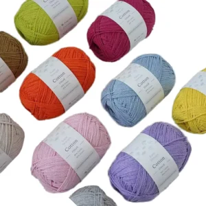 Cotton and Acrylic Blended Yarn Crochet Hook Bag for Strong Alkali Proof Handknitting