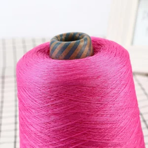 Cross Border High Speed Combed Fancy Yarn Sewing Thread 60S/2 Brushed Mercerized 100% Cotton Eco Friendly Dyed Anti Pilling Yarn