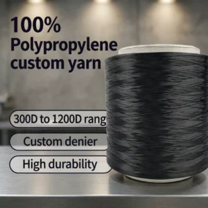 Custom Color Hollow FDY Yarn OE Technics 1200D Twist 150D 1200D Denier 48F 72F 96F 144F Count for Home Textiles