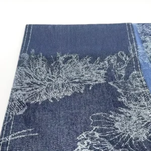 Custom Color Stock OE Even Weave Denim 180cm Width Quick Dry Properties Denim Fabric