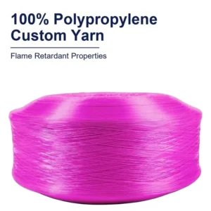 Custom High Durability Custom Denier Hilo PP 300D Anti UV 100% Polypropylene Yarn for Strapping Bands Ropes
