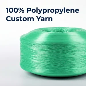 Custom Multicolored Acidproof Abrasion Resistant Flame Retardant Yarn Textile Weaving PP Yarn for Weaving Luggage