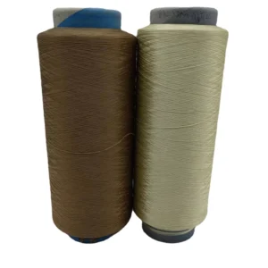 Custom Price High Quality High Elasticity White DTY 150D/48F SD White Polyester Textured Filament Yarn for Elastic