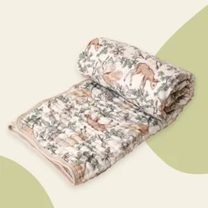 Custom Print Organic Gauze Cotton Infant Swaddle Wrap Blanket Newborn Baby Cotton Bedding Muslin Swaddles