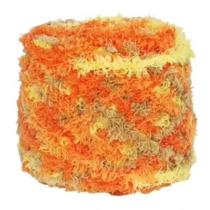 Customizable 100% Polyester Crochet Yarn Super Soft Fluffy Plush Coral Velvet for Hand Knitting Sweaters and Sewing