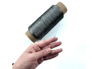 Customizable Micron-level Diameter Spun Yarn Stainless Steel Fiber Yarn for EMI Shielding Fabric KTB100*2