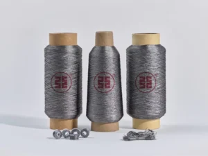 Customizable Strong Tensile Strength Metal Blended Yarn Anti-static Filament for Glass Mold Wrapping KTB1000*3