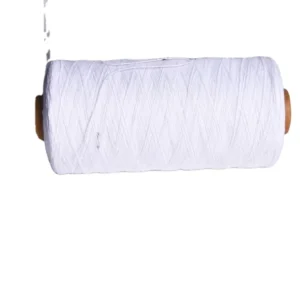 Customized 12/2 16/2 20/2 Twisted Cotton Yarn Regenerated Textile Blended Thread Yarn for Weaving Smock Kente Fabric
