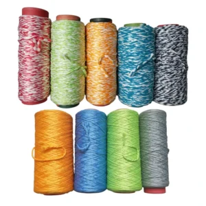 Customized 300/576 300/288 300/192 Multi-Color Recycled Blended 100 Polyester Twisted Microfiber Mop Yarn Roll Rope