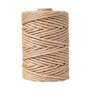 Customized 3mm-4mm Braided Hemp Packaging Decorative Cord Bulk Jute Rope