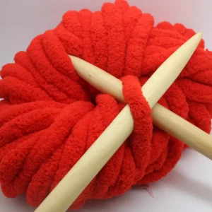 Customized Colorful Bulky Soft Chunky Yarn Chenille for Knitting Blankets Yarn