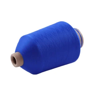 Customized Colors Low MOQ 100% Nylon Yarns NIM Knitting Ribbon Lace Weaving 100% Nylon Hank Dyed Stretch Nylon