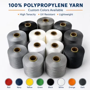 Customized Denier Recyclable PP Multifilament Yarn for Woven Bag Factory Supply