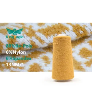 Customized Super Soft 13NM 1 6% Spandex Brushed Yarn for Knitting