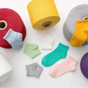 Customized small batch pure color recycled cotton spun yarn combed sock yarn 4 to 32 count pure cotton yarn