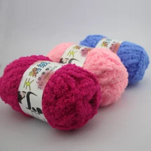 Cynthia Yarns Lady Scarf Knitting Fashion Fancy Yarn Polyester Yarn