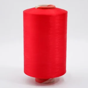 DTY 180 48 Dope Dyed SD NIM Melange Yarn 100% Polyester Anti Bacteria Recyclable Oeko Tex Certified Ring Spun High Strength
