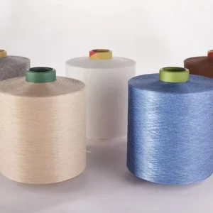 DTY Dope Dyed Color Yarn 150D/144 SD/BRT Weaving Knitting Warp Weft 100% Polyester High Tenacity Eco-Friendly