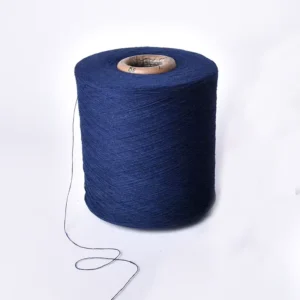 Dark Blue OE Regenerate Poly Cotton Yarn 8/1 10/1 12/1 16/1 20/1 Cotton Blended Yarn for Textile Fabric Knitting and Weaving