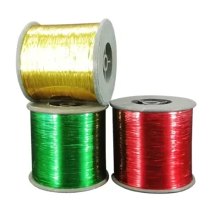 Deep Gold Shade M Metallic Yarn Metallic Film