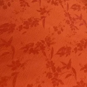 Dianthus Floral Jacquard Satin Fabric Lyocell Acetate Look for Kimono Robes Skirts Dresses