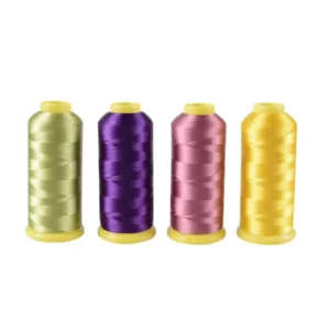 Direct Supplier OEM 20/4 Dyed & Raw White 100% Polyester Sewing Thread Directly Spun