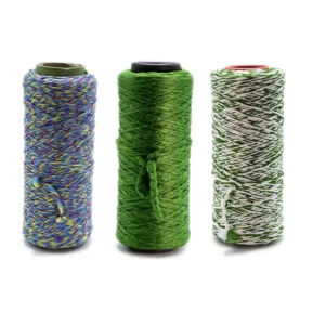 Direct factory 100% Polyester Twisted Microfiber Bundled Mop Yarn Material 300d 576f Microfiber Yarn with Heating Steaming