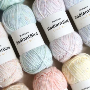 Domi Colorful 50G Blended Yarn for Scarf Blanket Kennel Cotton Acrylic Yarn