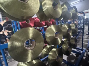 Dope Dyed Polyester Yarn FDY 150D 96F Yarn Filament Yarn