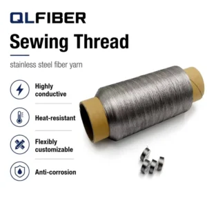 Durable Anti-static Raw Fiber Yarn for Sewing and Technical Textiles