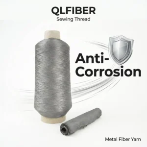 Durable Anti-static Sewing Thread with OE Technics 1000 Yarn Count for Wearable Electronics and Touchscreen Sensitivity