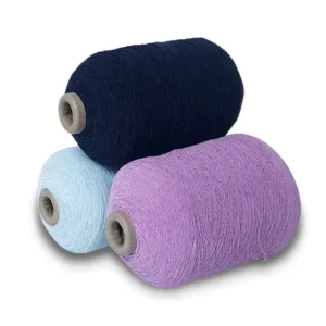 Durable Double Yarn Covered in Latex Nylon for Knitting and Weaving