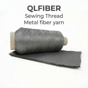 Durable High Conductivity Anti-static Raw Sewing Yarn OE Technics 91 Yarn Count Spun Type for Touch Screen Gloves