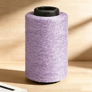 Durable Light Purple Blended Yarn Tear Resistant for Mass Clothing Production