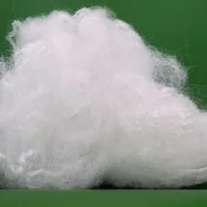 Durable Solid Virgin 100% Polyester Staple Fiber 15D*64mm High Loft Siliconized for Plush Toy Bedding Concrete Use