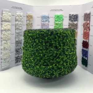 Dyeing Yarn 5% Wool 39% Acrylic 54% Polyester 2% Spandex Scarves Hats Sweaters Loop Hand Knitted Fancy Yarn