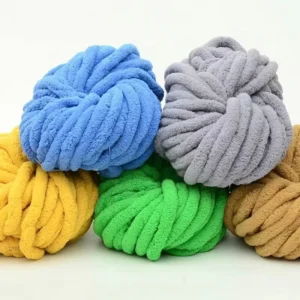Eco Friendly Fancy Yarn for Hand Knit Blankets and Crochet Projects