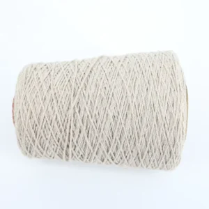 Eco Friendly GRS Certified Recyclable High Tenacity Melange Dyed Cotton Polyester Blended OE Sock MOP Yarn Knitted Weaving for