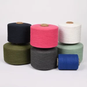 Eco-Friendly Low Price Recycled OE Yarn Polyester Cotton Blended Yarn with 60+ Colors